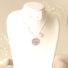 Signiture ezüst nyaklánc egyedileg gravírozott medállal