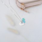 Mini Signiture ezüst nyaklánc egyedileg gravírozott medállal