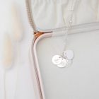 Tiny Signiture ezüst nyaklánc egyedileg gravírozott medállal