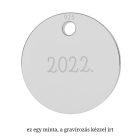 Tiny Signiture ezüst nyaklánc egyedileg gravírozott medállal