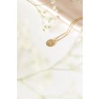 Tiny Signiture Arany bevonattal rendelkező ezüst nyaklánc egyedileg gravírozott medállal