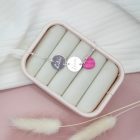 Mini Signiture Bracelet ezüst karkötő egyedileg gravírozott medállal