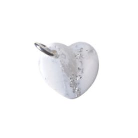 Szívmedál - Ezüst színben